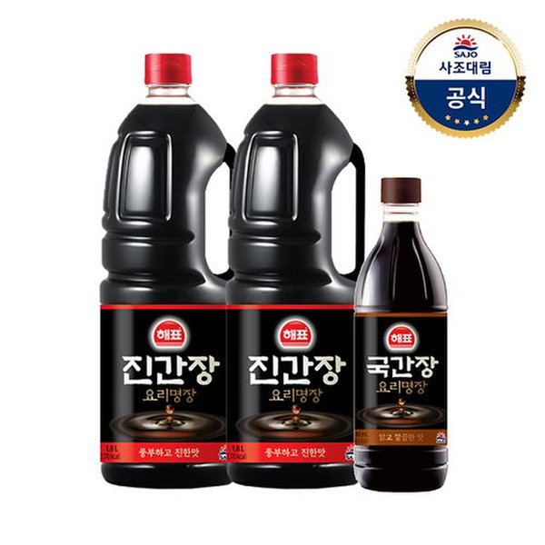 사조산업(주)진간장 1.8L 썸네일 2