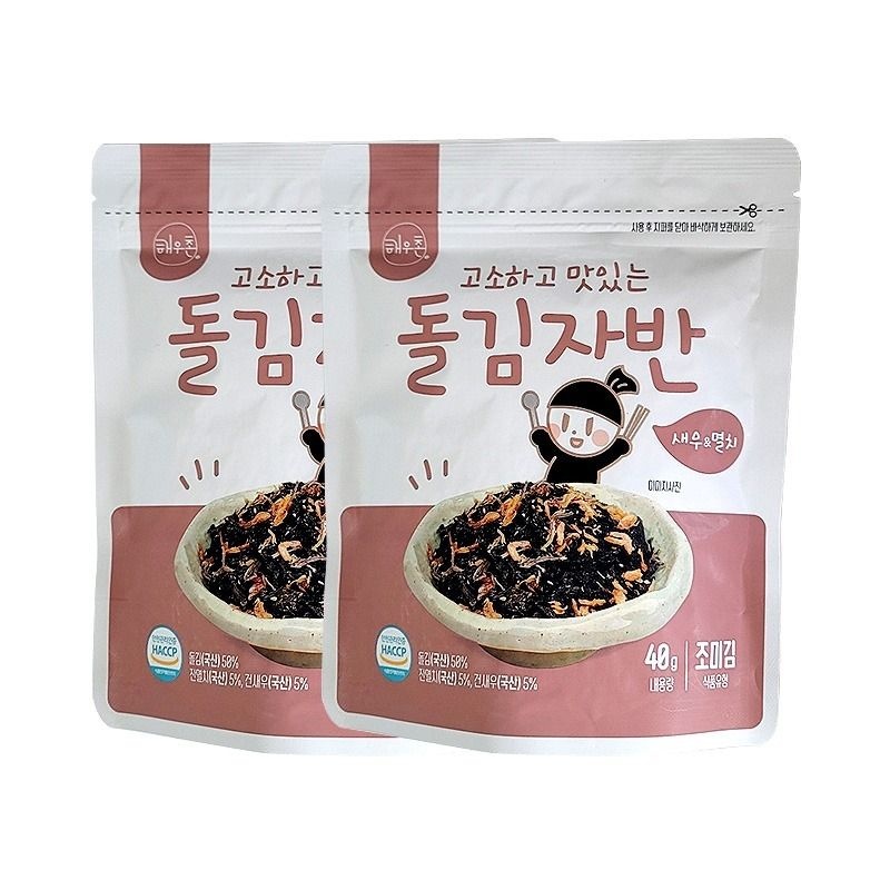 (주)해우촌 해우촌돌자반볶음 돌김자반2팩 130G x 1EA 썸네일 2