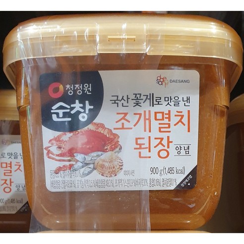 유기농파크 순정원 강순덕 독아지숙성 된장 900G x 1EA 썸네일 2