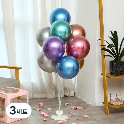 메탈하트컨페티 풍선 썸네일 3