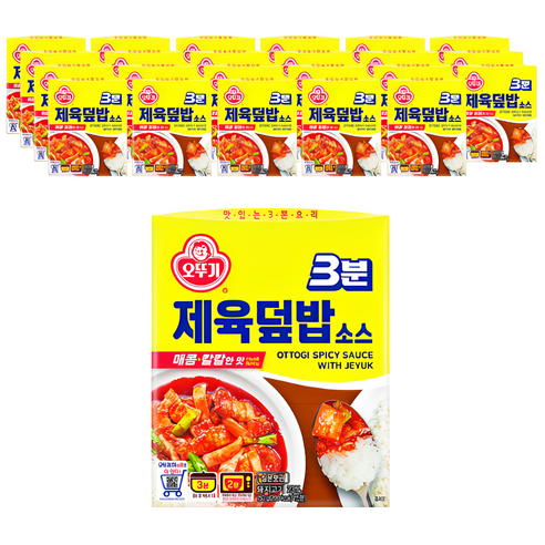 오뚜기 5분쿠킹 제육볶음소스 100G 썸네일 3