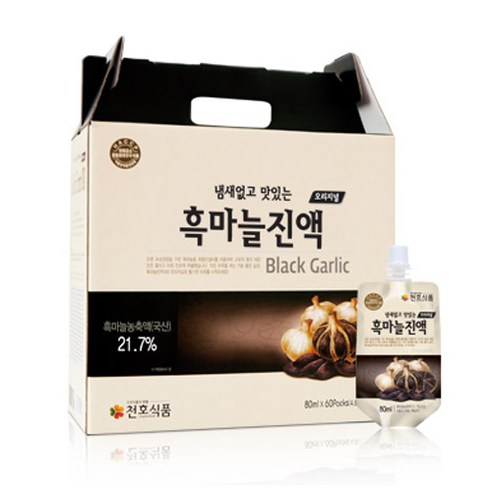 단양흑마늘영농조합법인 흑마늘엑기스 80ml*60 썸네일 2