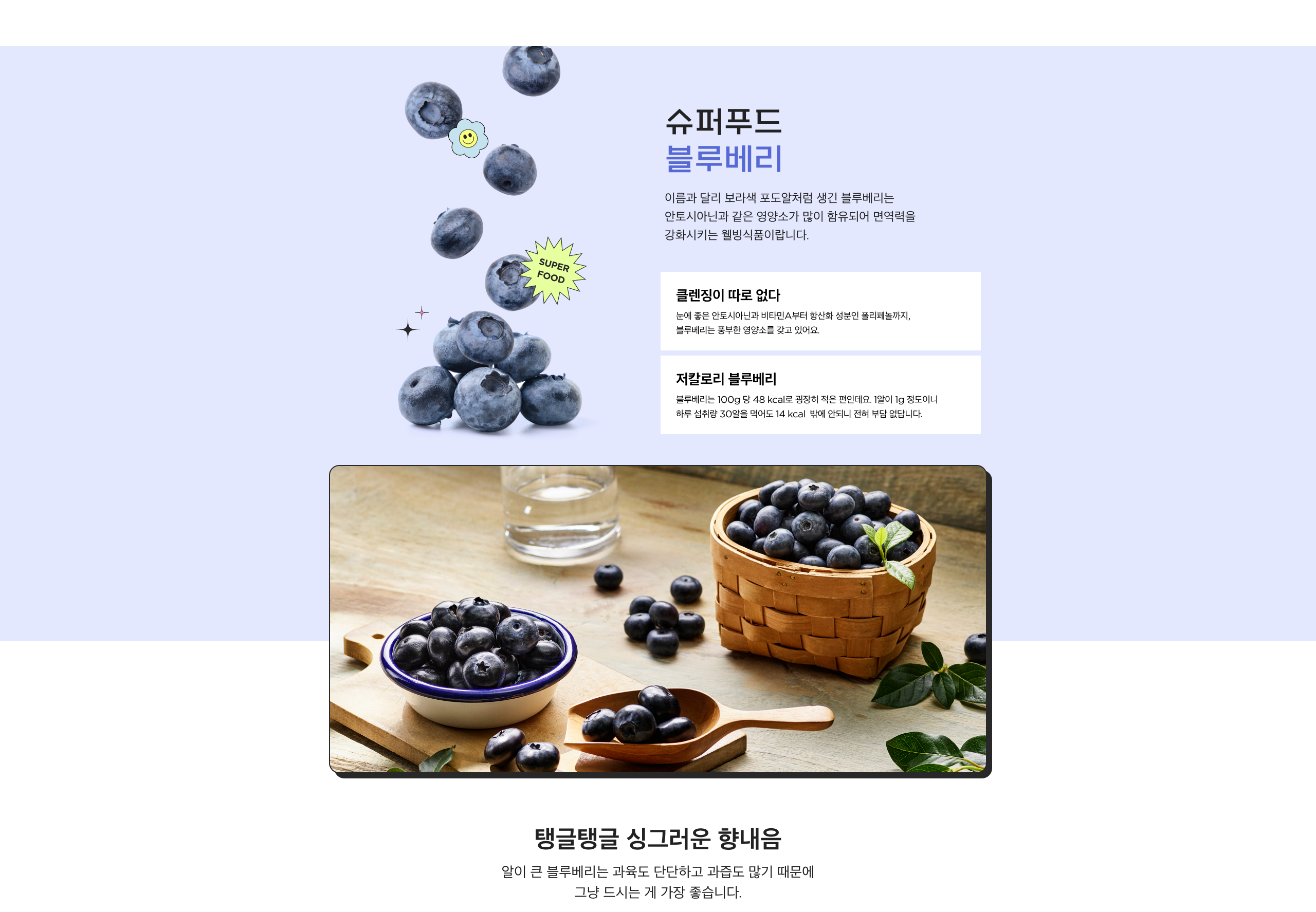 오리얼푸레이크 블루베리 썸네일 2