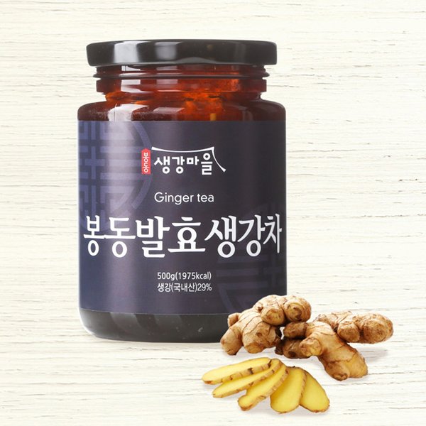 봉동댁 꿀에빠진대추생강차 500g 썸네일 2