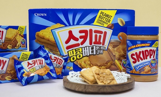 (크라운)땅콩카라멜220G 썸네일 2