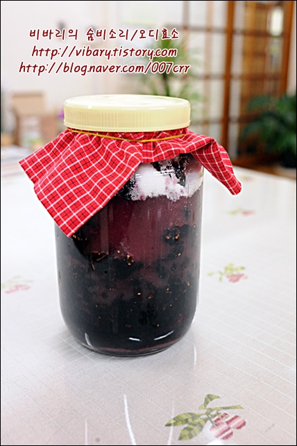 [장수]오디 발효액 500ml 썸네일 2