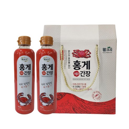 삼천포어간장 어간장 유리병 선물세트 500ml 썸네일 2