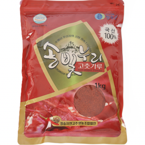 청송농협 청결고춧가루(1kg) 썸네일 2