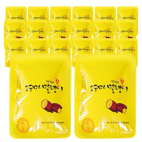 (주)명성식품 호박고구마말랭이/60g 60G x 1EA 썸네일 2