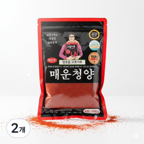 양일농산 고춧가루 국산100% 청양 500g 썸네일 2