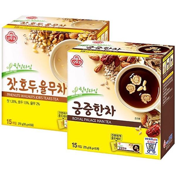 녹차원 녹차담은땅콩호두율무차 15T 썸네일 2