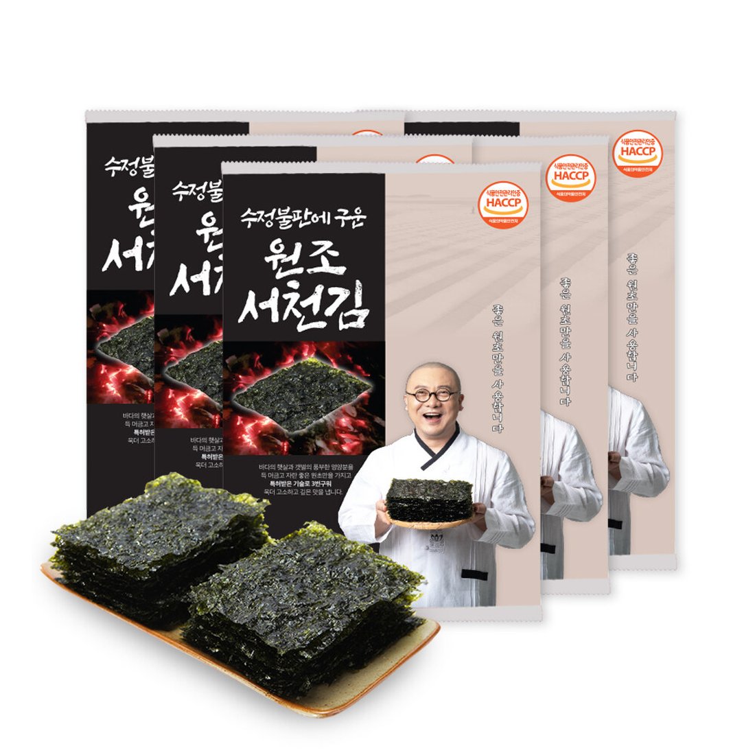 (주)해우촌 300℃이상에서 서천김 18G x 1EA 썸네일 2