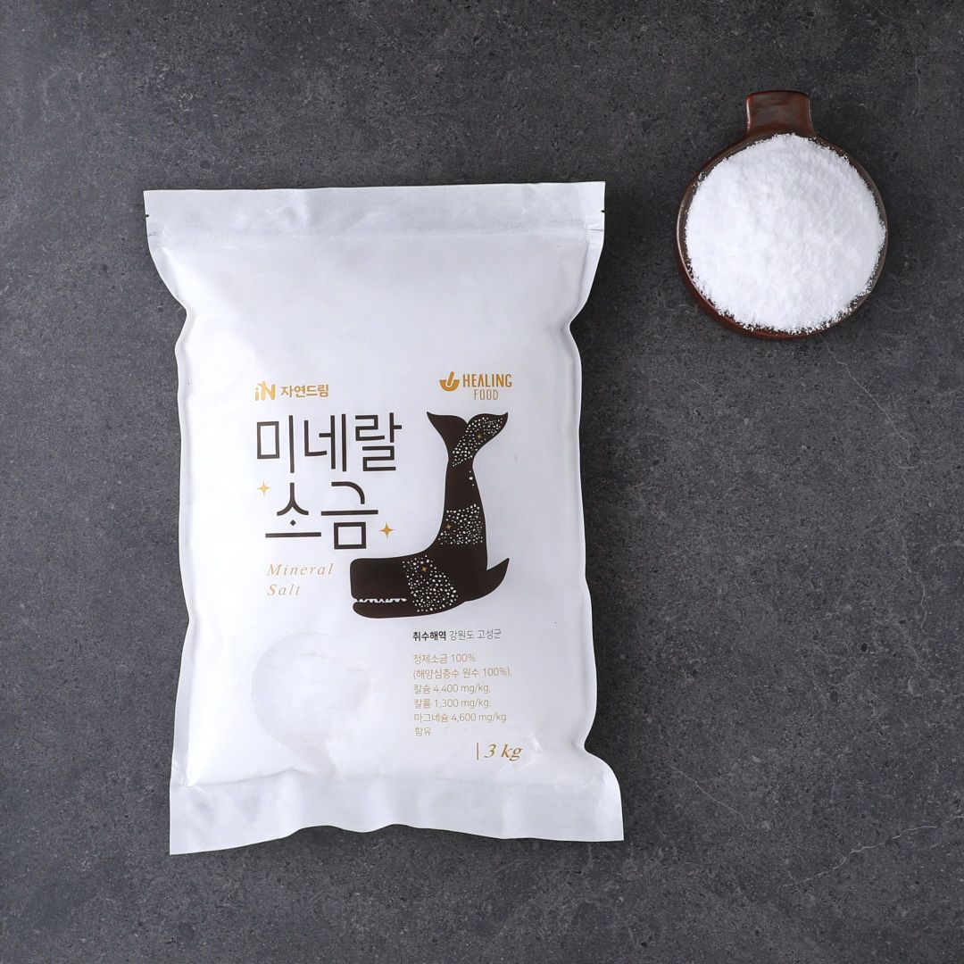 태평소금 섬들채 함초자연소금 3kg 썸네일 2