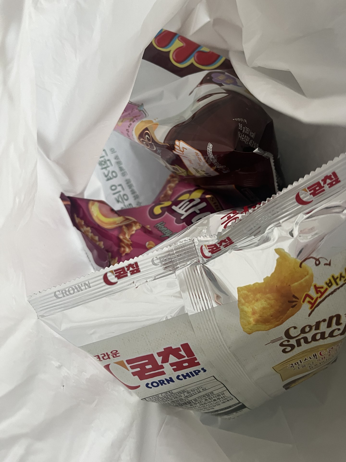 농심 꿀꽈배기90G 90G x 1EA 썸네일 2