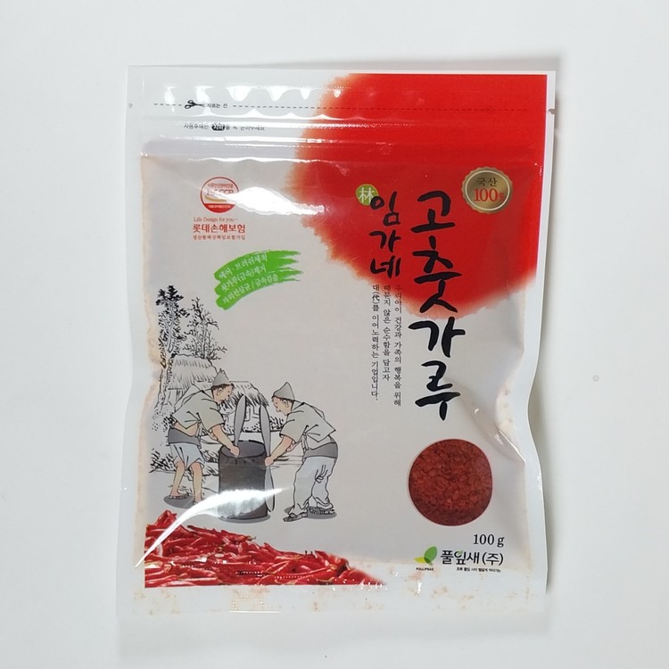 (주)샘초롱 가을애 무농약 건고추로 만든 고춧가루 100G x 15EA 썸네일 2