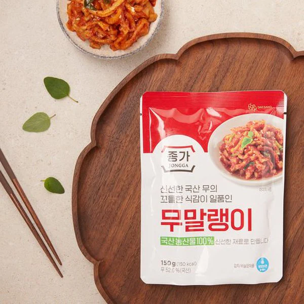 정민옥장아찌 무말랭이 150g 썸네일 2