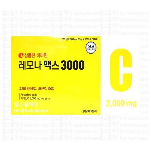 경남 아스코르빈산 3g×20포×5 (300g) 썸네일 2