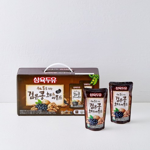 삼육식품 삼육두유 검은콩호두&아몬드 195G x 1EA 썸네일 2