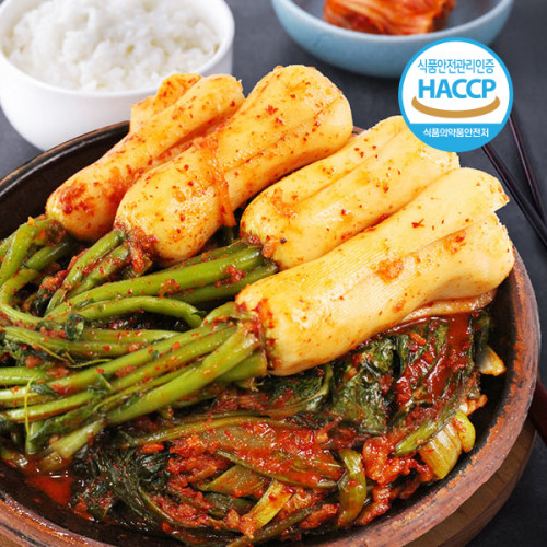 삼진왕수라상총각김치 500 G 썸네일 2