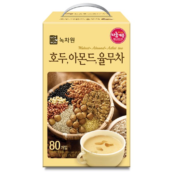 녹차원_호두아몬드율무차_80T(1440G) 썸네일 2