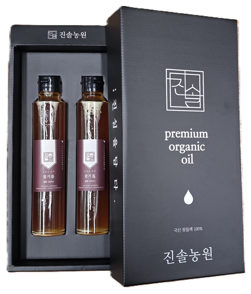 (주)참고을 진미 국산 참기름 500 ml 썸네일 3