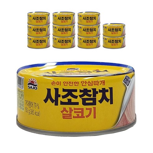 KR 사조 롯데 초이스엘 살코기 참치 150G x 3EA 썸네일 3