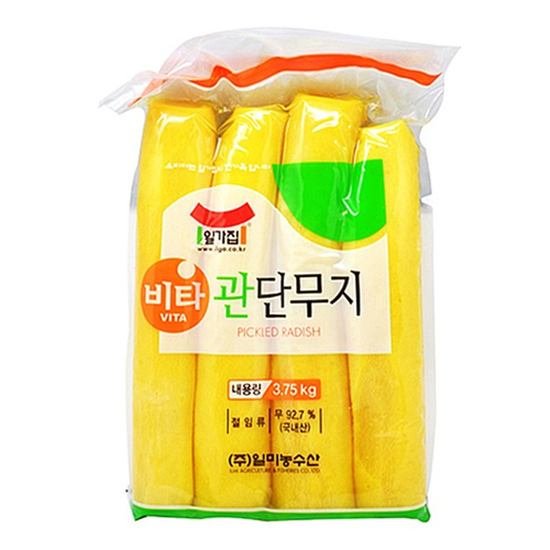 일가 비타 단무지 김밥용 3.5KG 썸네일 3