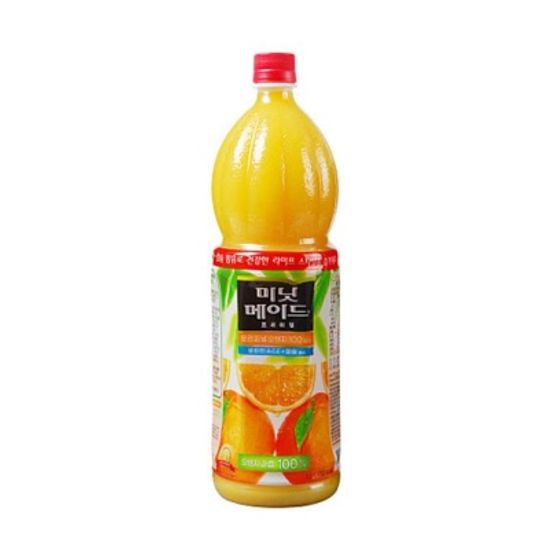 한국코카콜라 미닛메이드프리미엄오리지널오렌지감귤100플러스1.5L - PET BOTTLE 썸네일 2