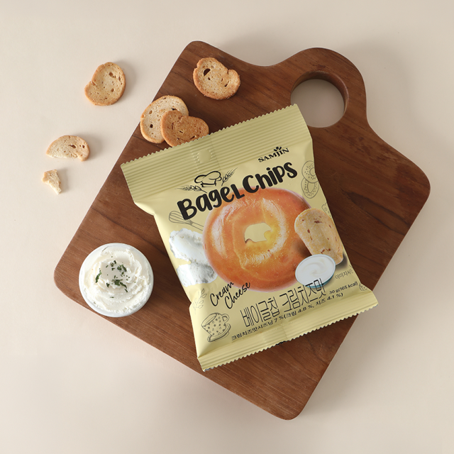 마늘빵집/베이글칩/치즈80g 썸네일 2