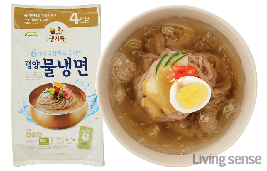 ㈜이가자연면 우리밀한우물냉면 960g/생협 썸네일 2