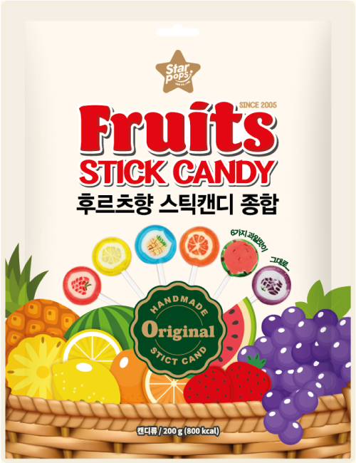팝스코 둘리스틱캔디 600g*12 썸네일 3