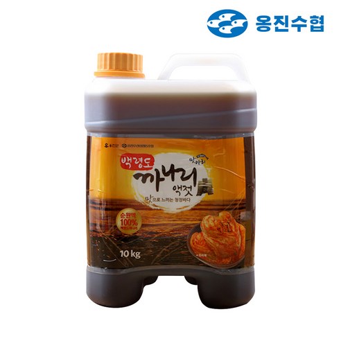 옹진수산업협동조합 백령도 까나리액젓 4.5kg 4500G x 1EA 썸네일 2