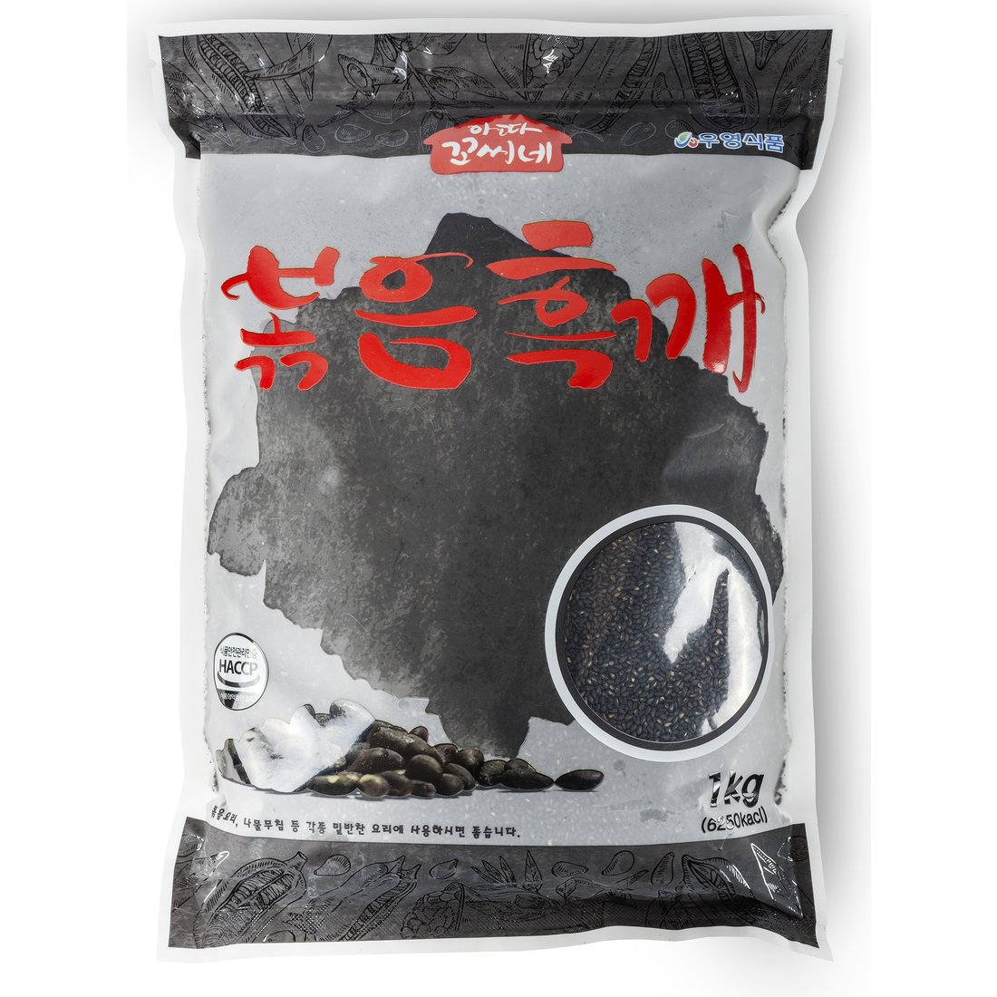 참진 장터 검은볶음참깨 1KG 썸네일 3