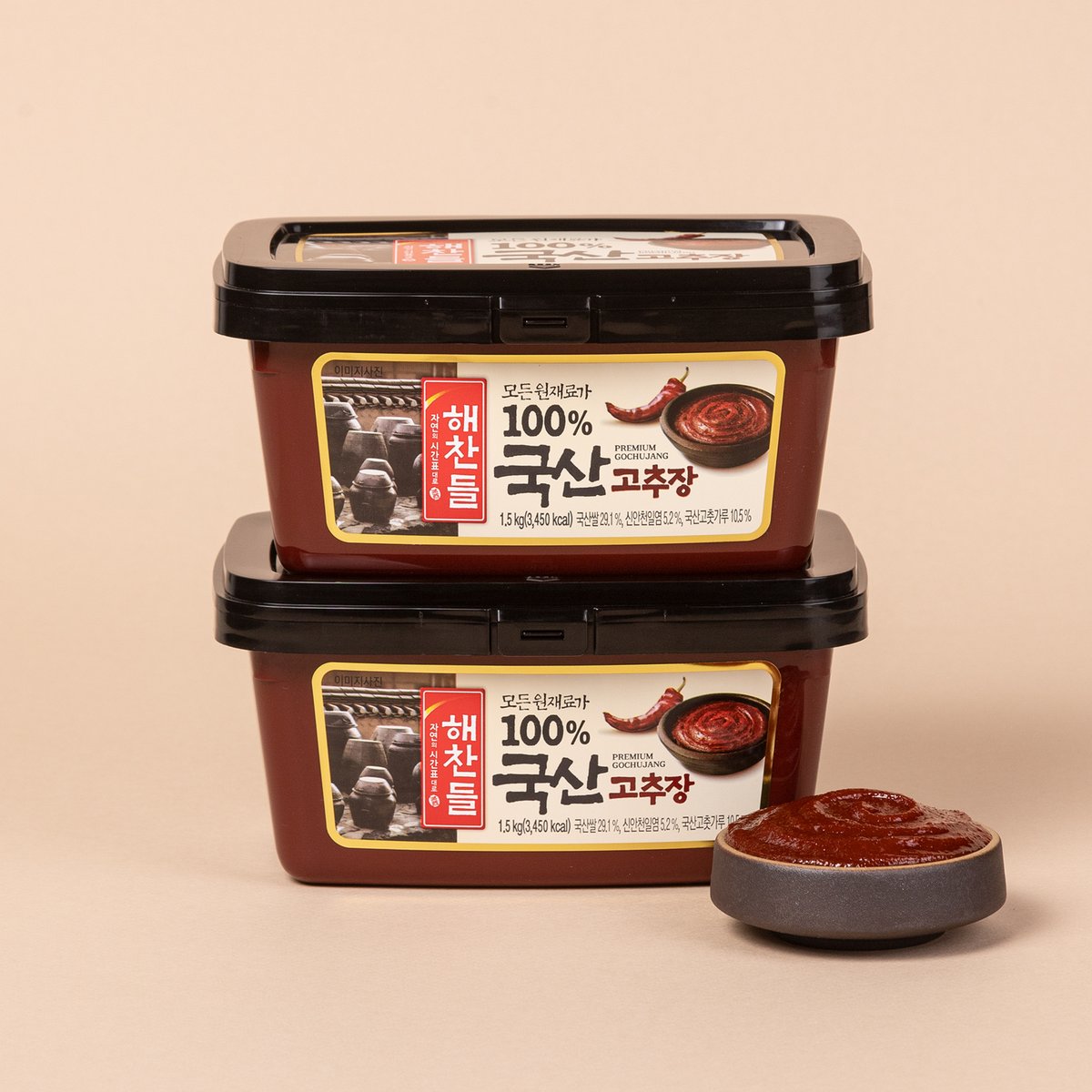해찬들 100% 국산 고추장 1kg 썸네일 3