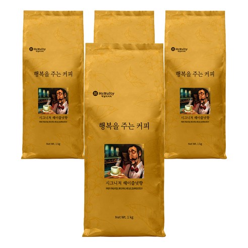 (주)씨즈커피코리아 씨즈커피 헤이즐넛향 원두티백 4G x 10EA 썸네일 3