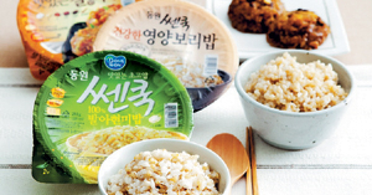 (주)동원F&B 쎈쿡 100%발아현미밥 210g 210G x 1EA 썸네일 2