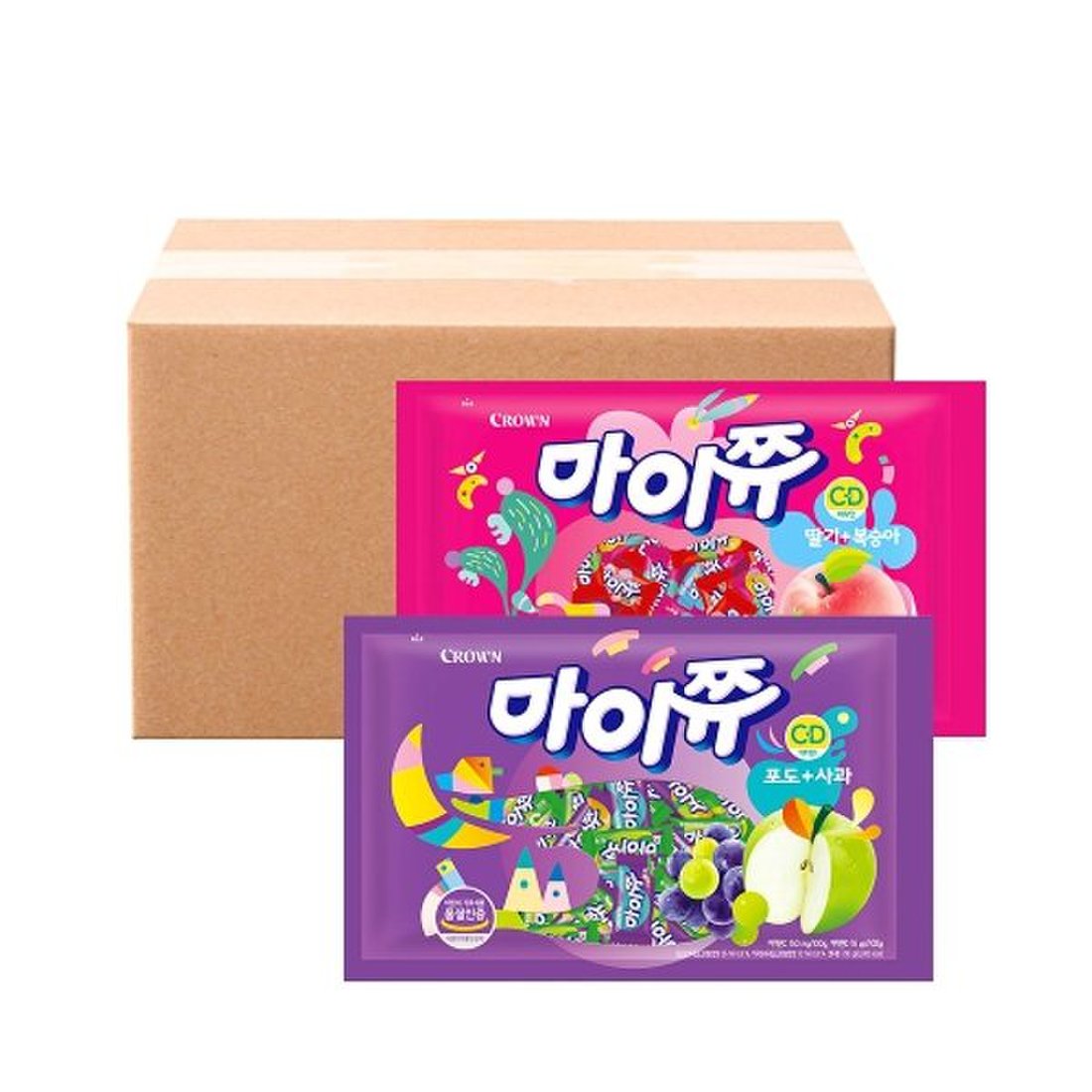 쭈욱짜먹는젤리(딸기/포도/사과) 썸네일 2
