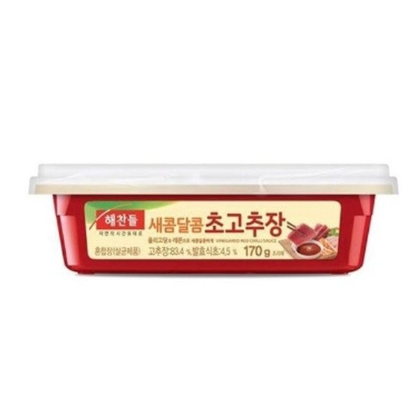 해찬들 새콤달콤 초고추장320g 썸네일 2