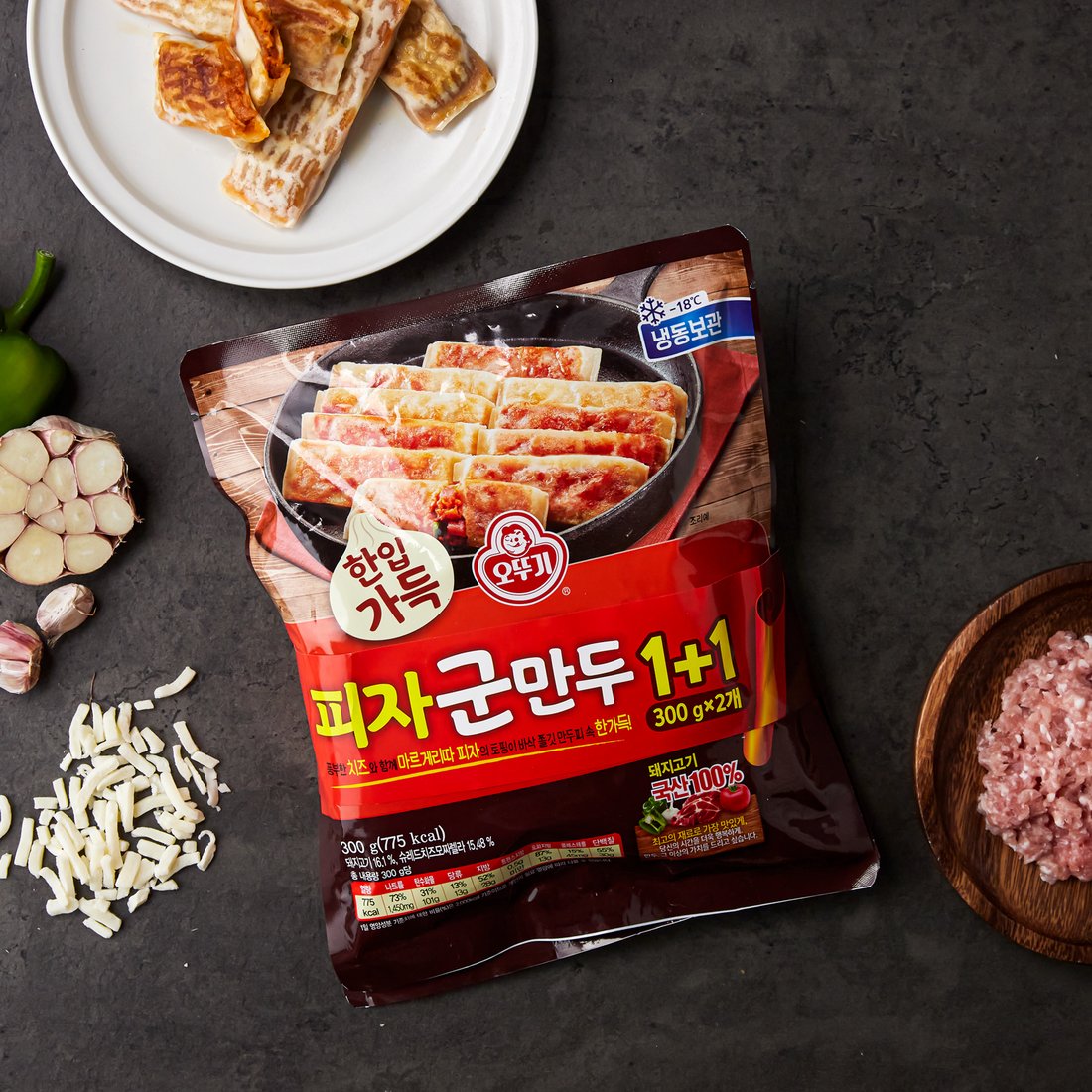 지엠에프 미소리 군만두 300g 썸네일 2