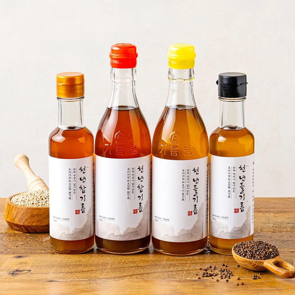 롯데랑 맛있는 참기름 350ml 썸네일 3