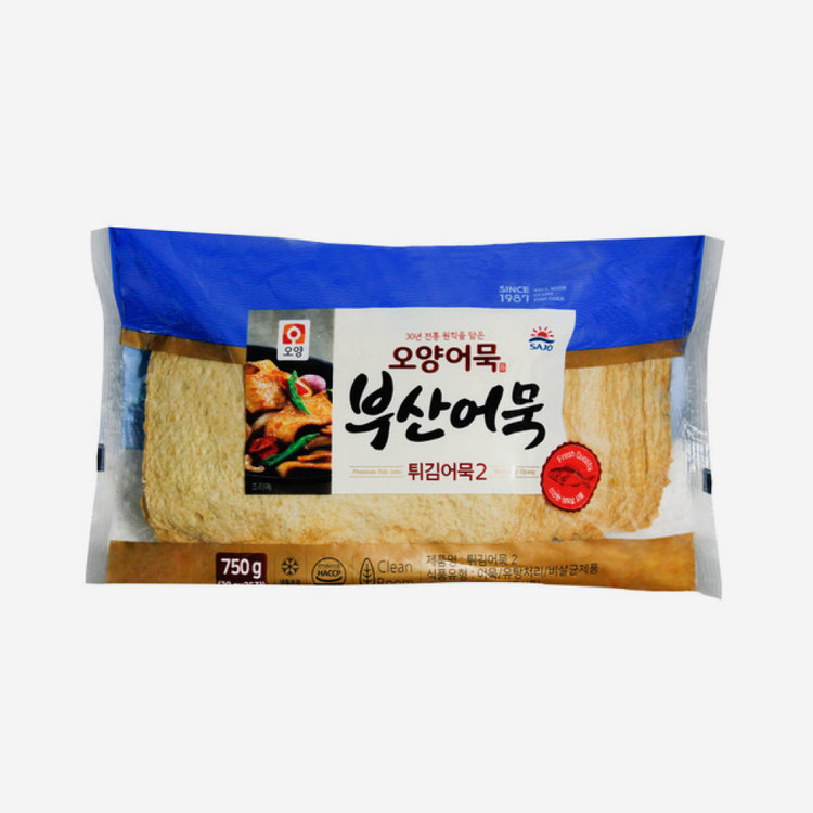 부산에서 만든 효성어묵 손평 750g 썸네일 2