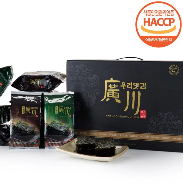 광천토굴수산식품 프리미엄새우맛김 11.1G x 24EA 썸네일 2