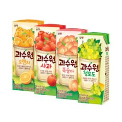 과수원 복숭아음료 190ml 썸네일 2