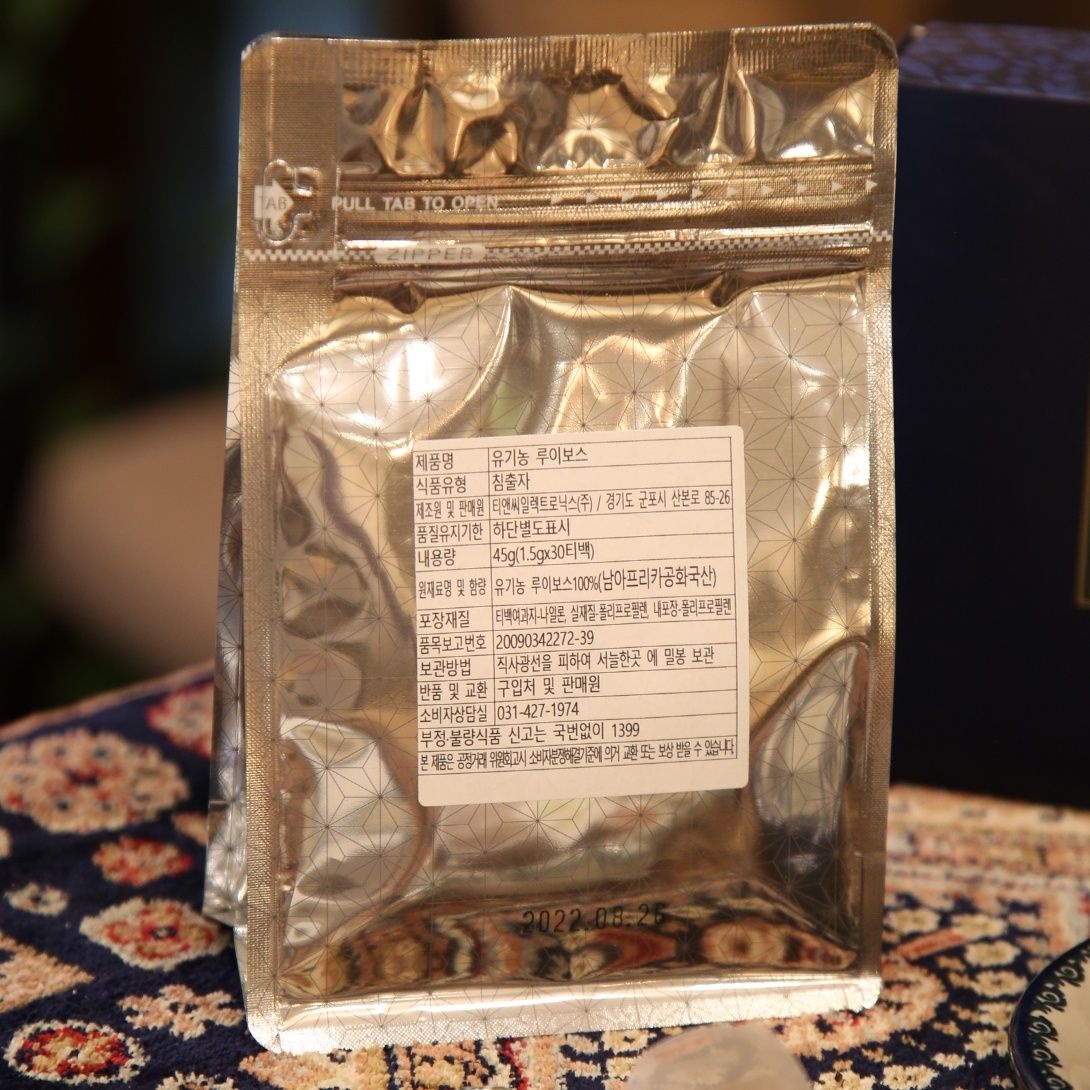 티앤씨일렉트로닉스(주) 맛있는차 티파티 유기농 루이보스 (10티백) 1.5G x 10EA 썸네일 2