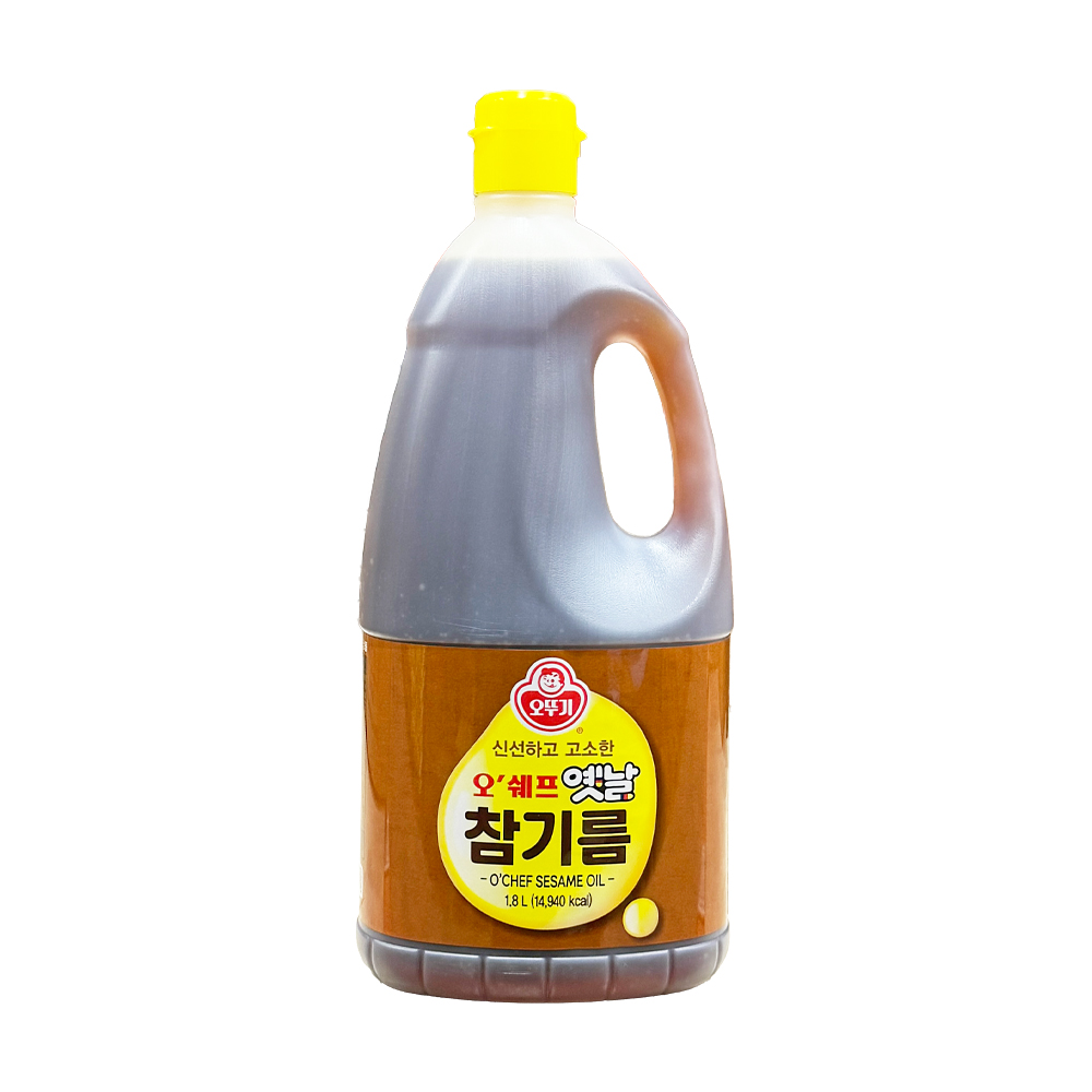 (주)오뚜기 오쉐프 옛날 참기름 1000G x 8EA 썸네일 3