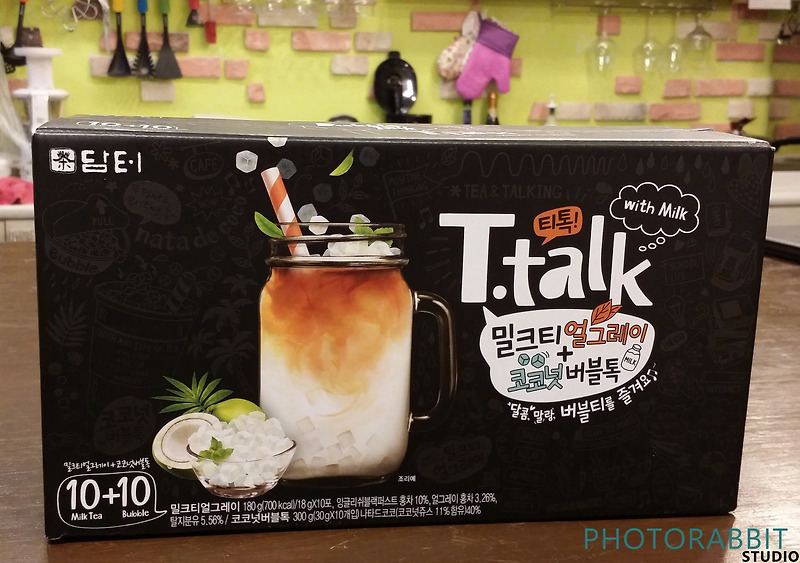담터 밀크티그린+코코넛버블톡 썸네일 2
