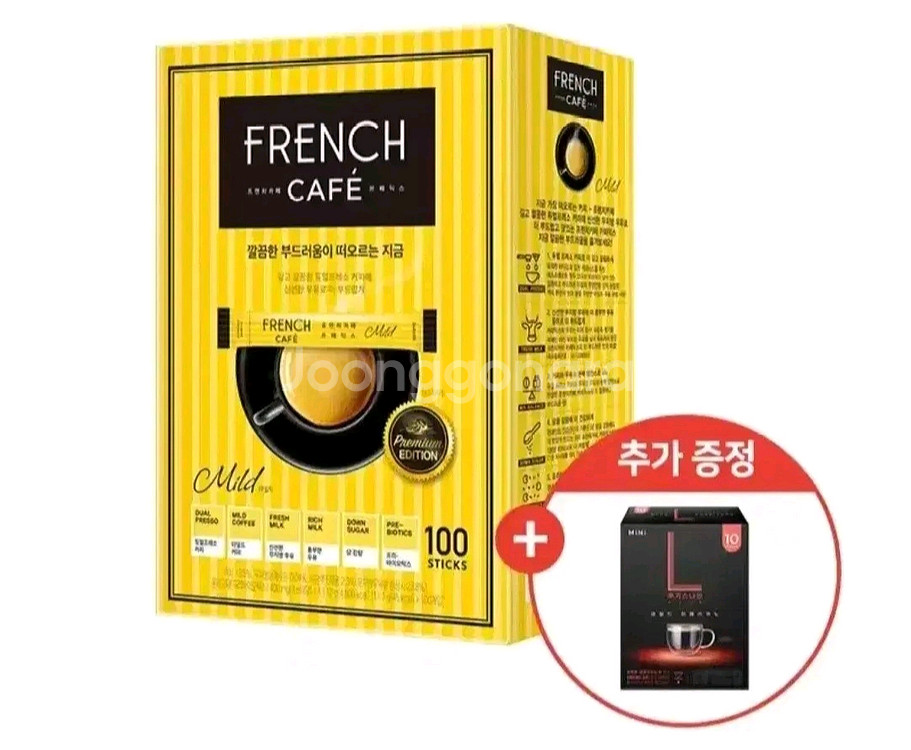 (주)제이앤푸드 카페블루프렌치로스트 카페블루프렌치로스트 커피믹스100t 1200G x 100EA 썸네일 3