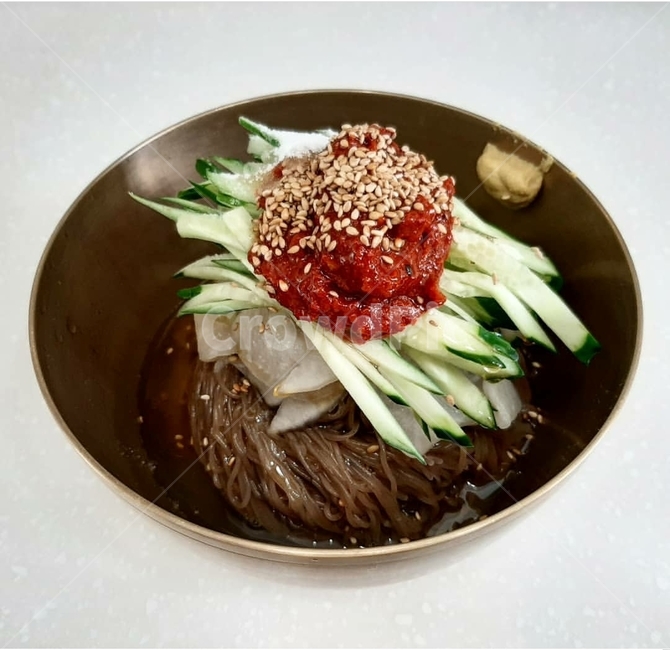 (주)송학식품 한번에요리땡 비빔냉면 210g 썸네일 3