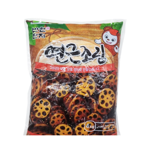 ㈜한스비앤에프 연근조림 4kg 썸네일 2