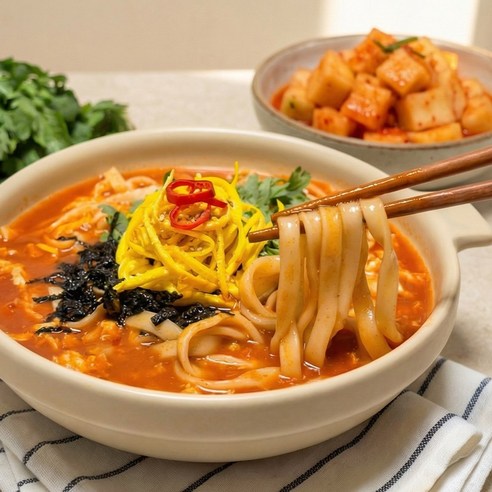 한길푸드, 건조면(칼국수), 개별포장, 1kg 썸네일 3